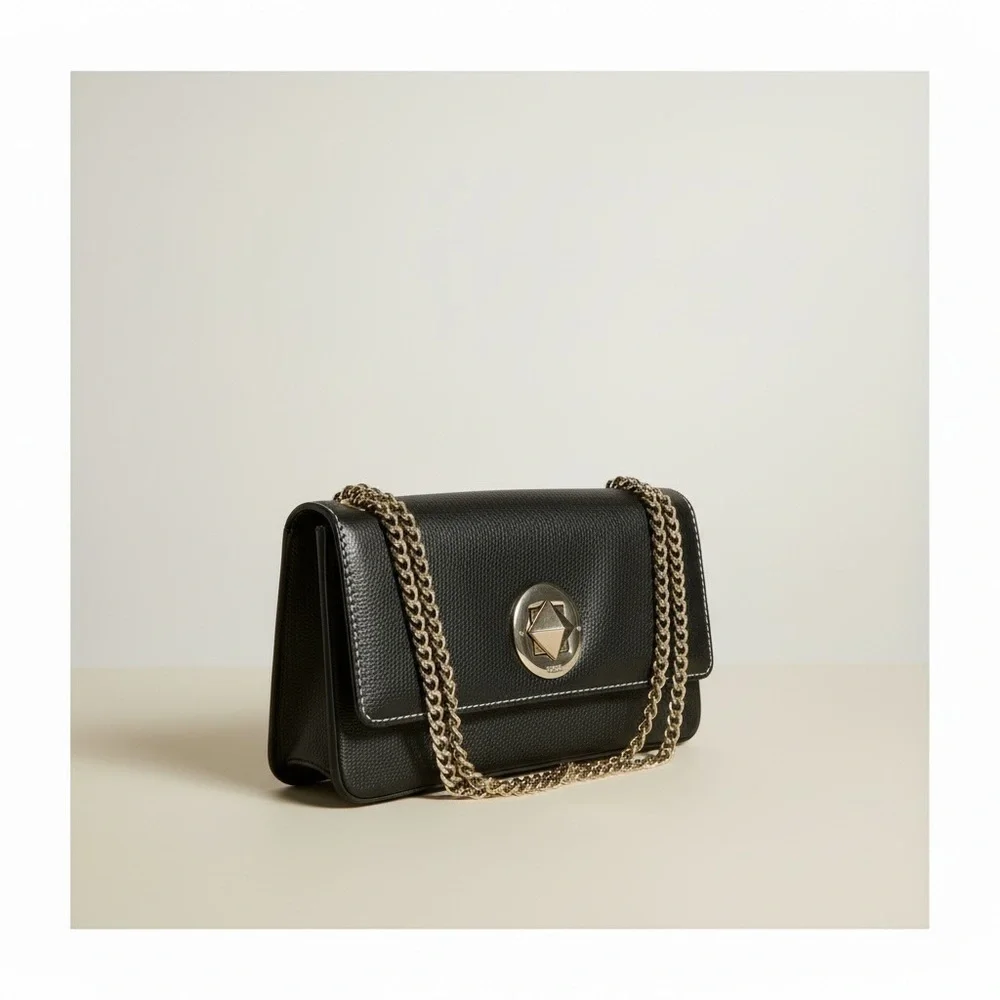 NWOT Kate Spade Silver-Chain Black Shoulder Bag – NWOT